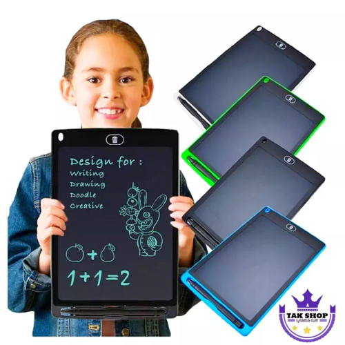 تبلت جادویی بزرگ تخته جادویی 12 اینچ رنگی اسباب بازی اوجینال ترند اصل ( کاغذ دیجیتال ) تخته هوشمند