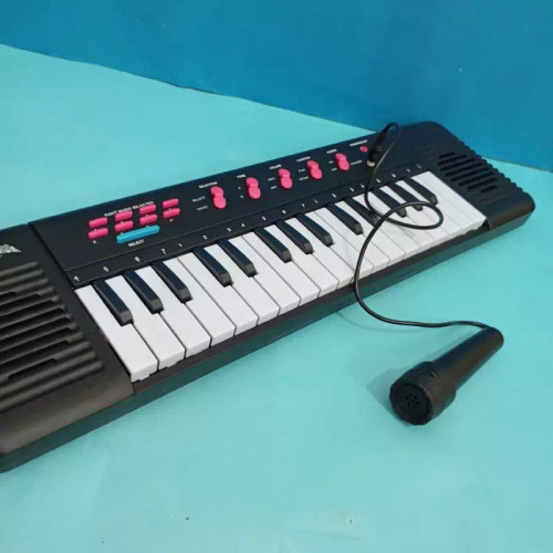 ارگ اسباب بازی میکروفن دار بزرگ اسباب بازی موزیکال کیبورد پیانو