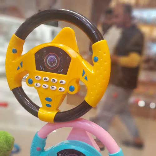 فرمان موزیکال خارجی چرخشی چسبنده داشبورد دخترانه پسرانه ترند سیسمونی کادو تولد