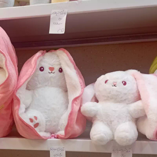 اسباب بازی عروسک سوپرایزی سایز دو متوسط عروسک بالشتی ترند کادویی سیسمونی دخترانه جدید