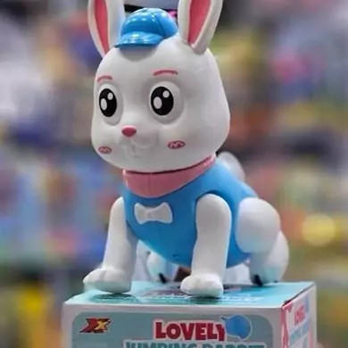 اسباب بازی خرگوش موزیکال بزرگ با چراغ و حرکات سرگرم کننده ـ اسباب بازی سیسمونی