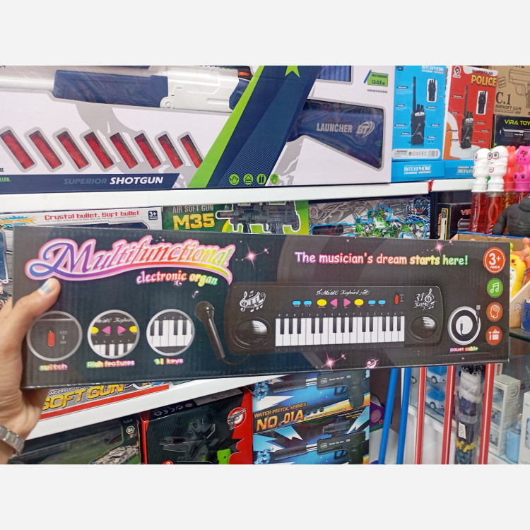 ارگ باتری خور 31 کلید میکروفن دار کادویی